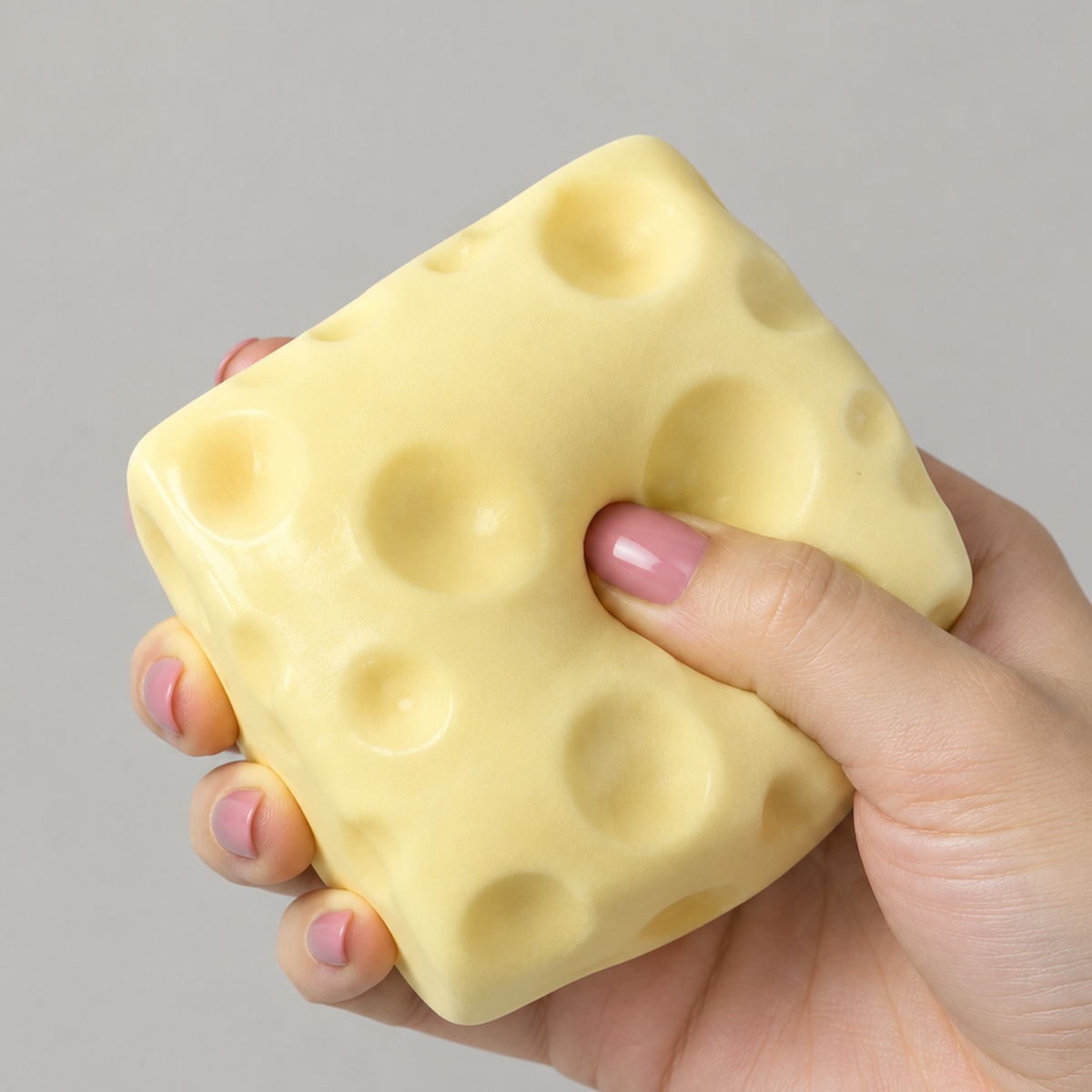 Cheese cube squishy by Squoodle, photo 3 of 3