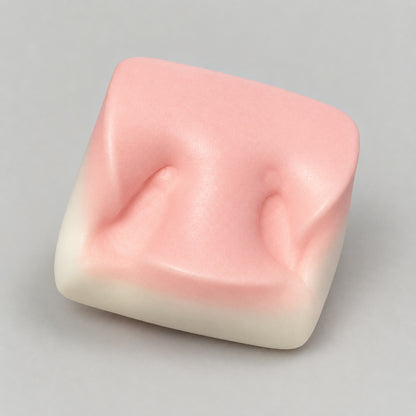 Squishy Double-Sided Sticky Rice Cake Pink Slow Rising Rice Cake Squishy Slow Rebound Cake Bread Stress Release Hand Relax Gift product visual 1