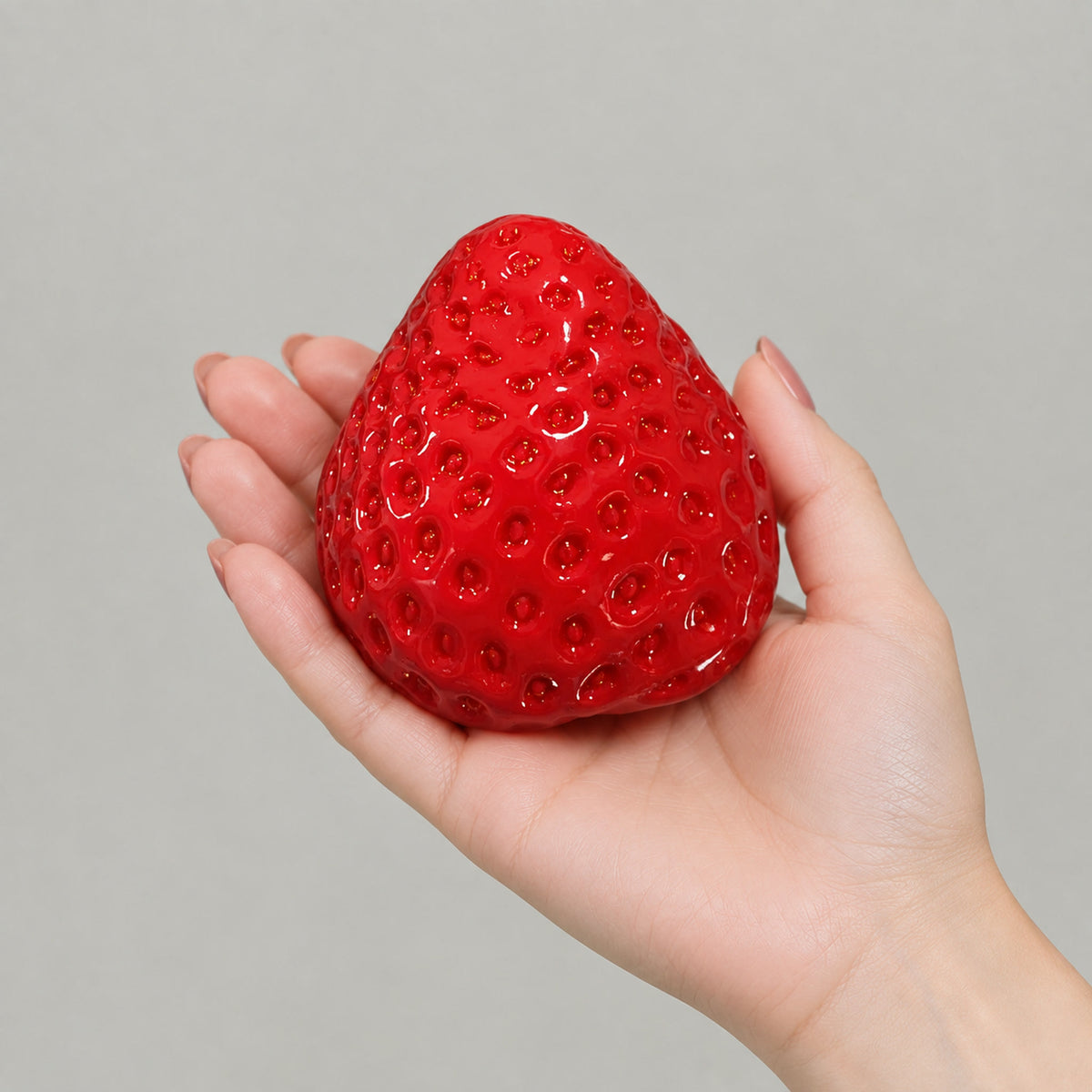 Strawberry Taba Squishy Fidget Toy - Slow Rebound Stress Relief Toy for Kids Adults Office & Party Favors Squeeze Gift 2026 New product visual 2