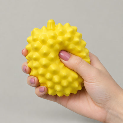 Crunchy Durian Building Block Squeeze Ball, Handmade Fruits Squishy Stress Ball, Popping Sound Fidget Vent Toy, Soft Squeeze Dec product visual 3