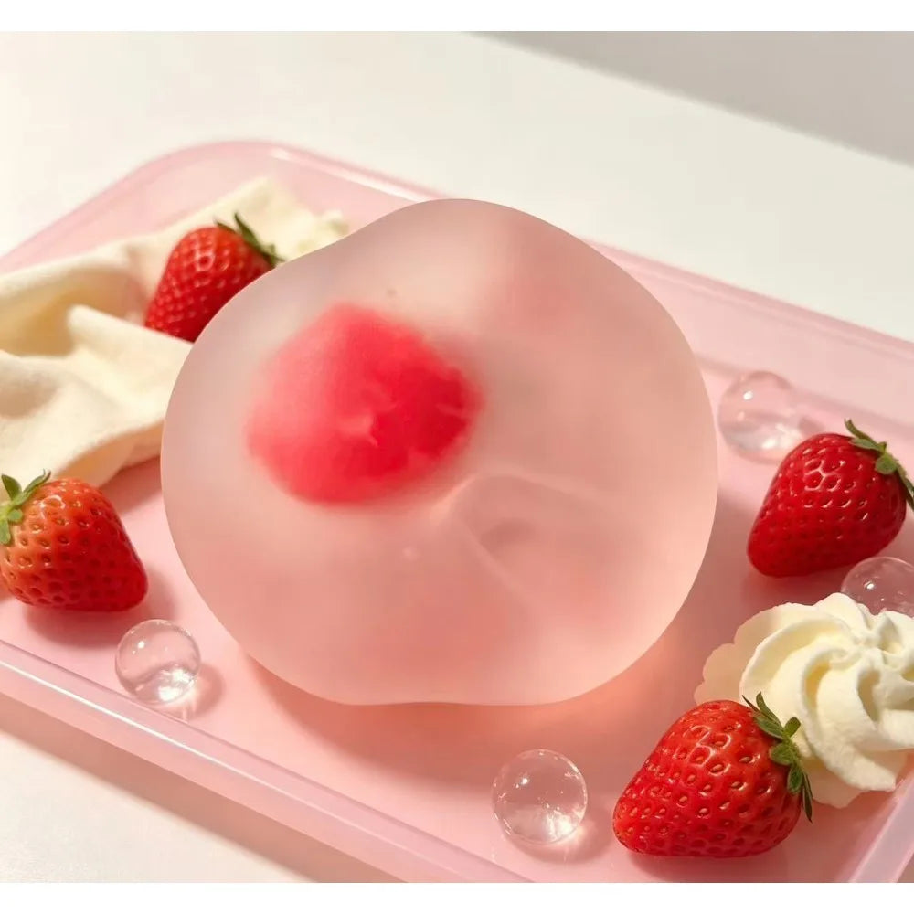Squishy Toys Anti Stress Sensory Fidgets Toy Soft Simulated Transparent Slow-rebound Sensory Fidgets Stress Relief Gifts New