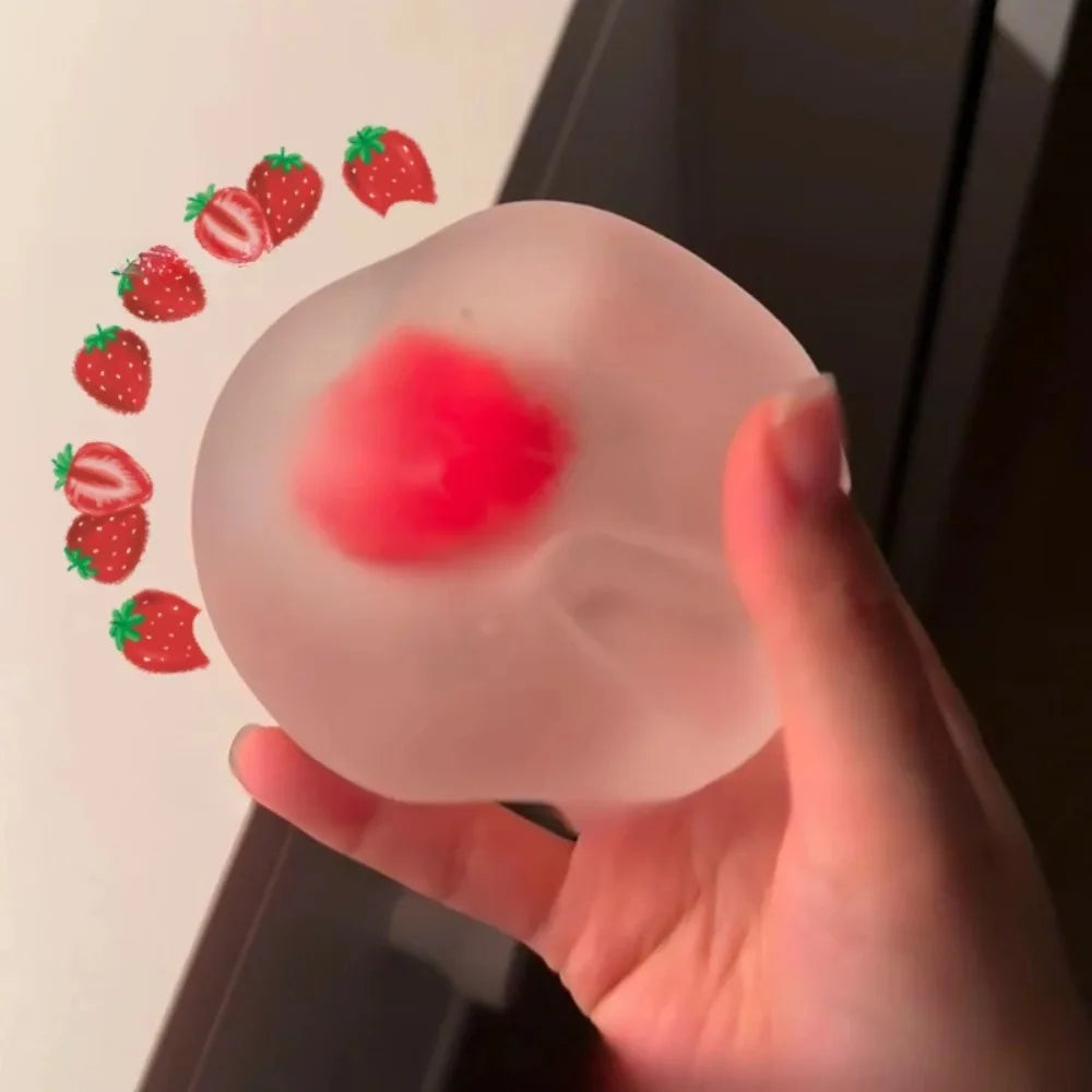 Squishy Toys Anti Stress Sensory Fidgets Toy Soft Simulated Transparent Slow-rebound Sensory Fidgets Stress Relief Gifts New