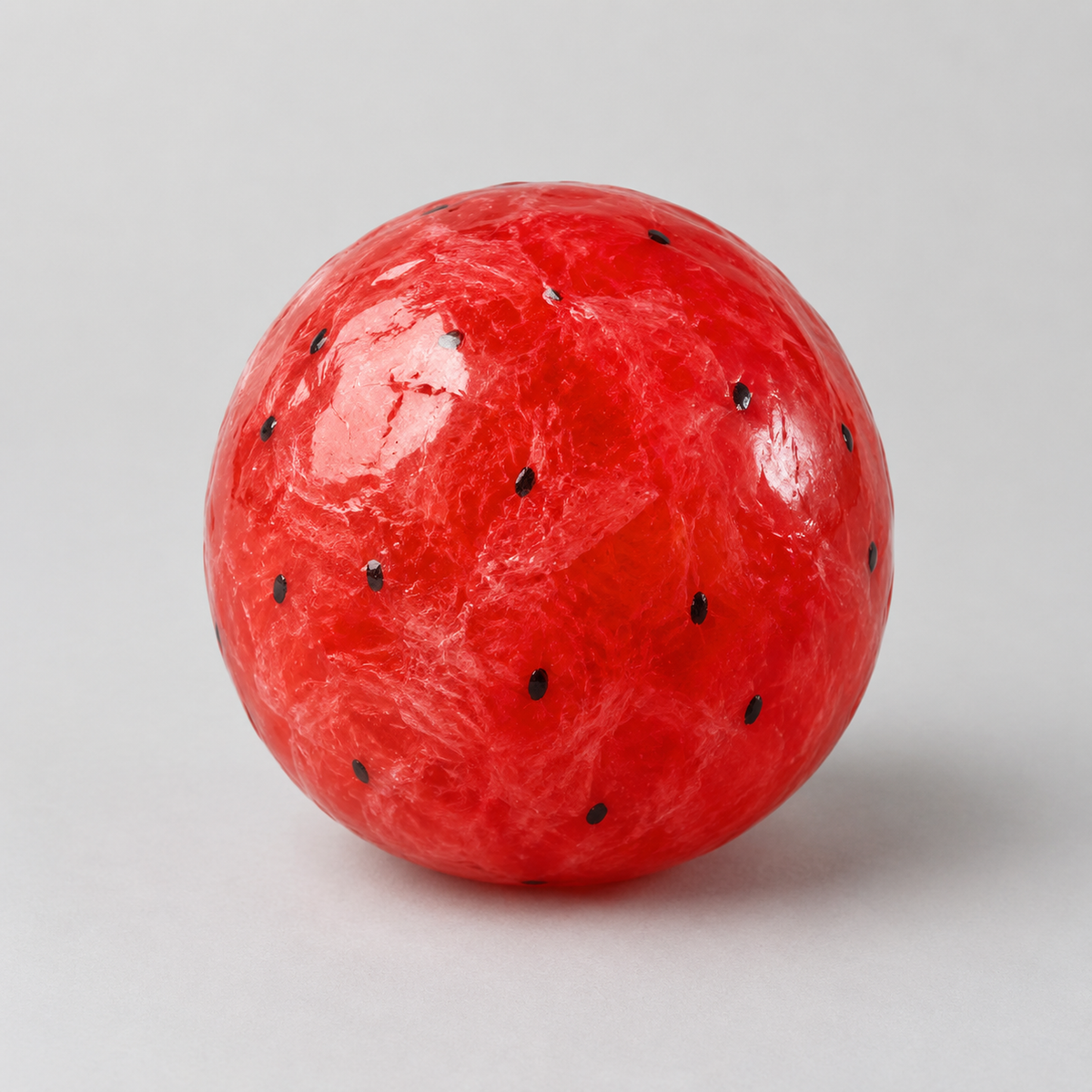 Handmade Watermelon Slushy Squishy Toy Soft Slow Rebound Stress Relief ADHD Squeeze Toy Realistic Fruit  Model Adult Gift product visual 1