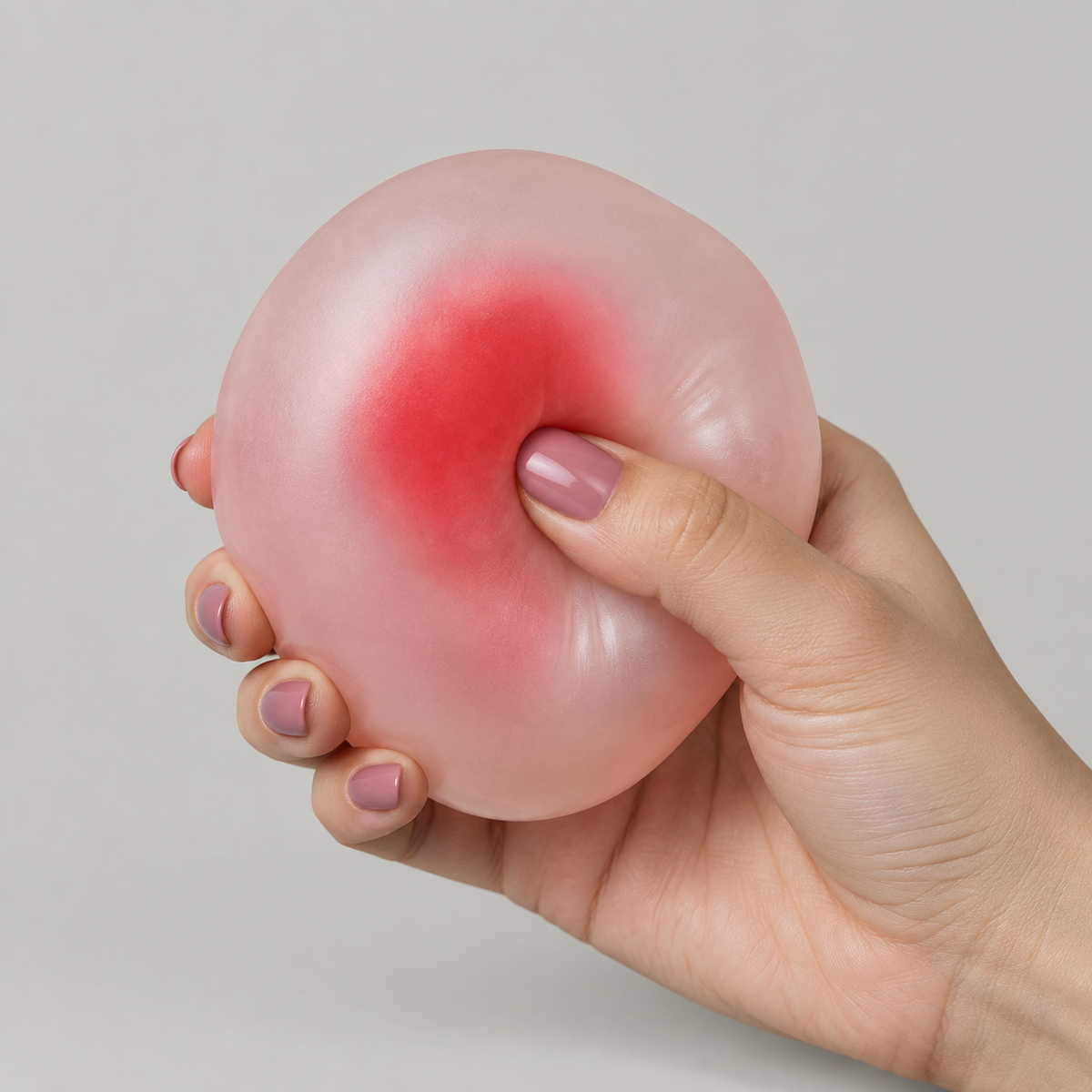 Translucent squishy ball by Squoodle, photo 3 of 3